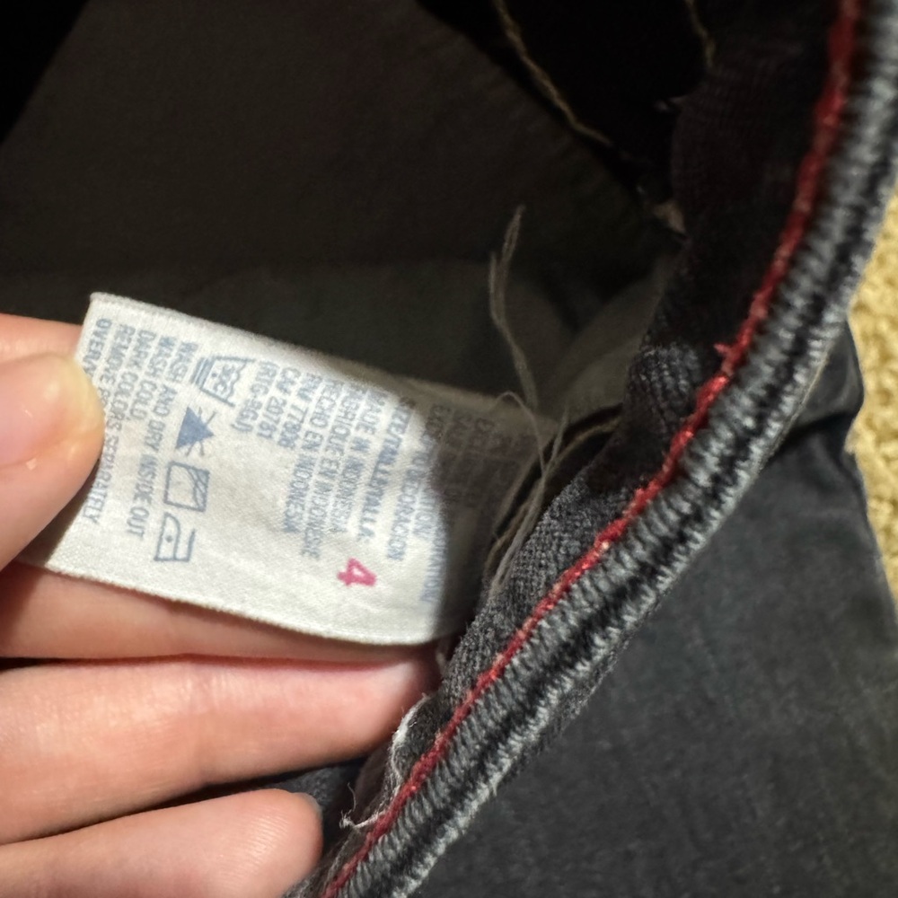 Tommy Hilfiger Dark Blue Ankle Jeans Capris - Picture 5 of 7